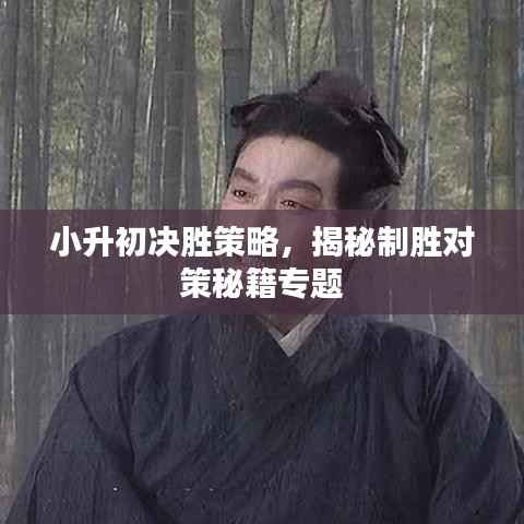小升初决胜策略,揭秘制胜对策秘籍专题