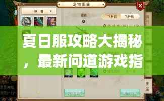 夏日服攻略大揭秘,最新问道游戏指南大全