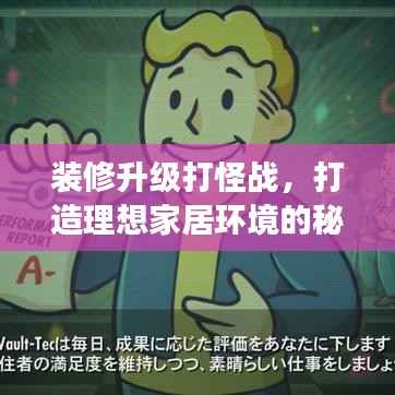 装修升级打怪战，打造理想家居环境的秘诀之旅