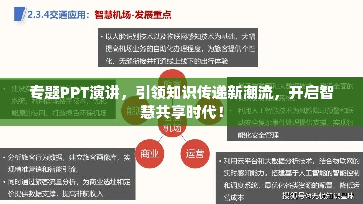 专题PPT演讲,引领知识传递新潮流,开启智慧共享时代!
